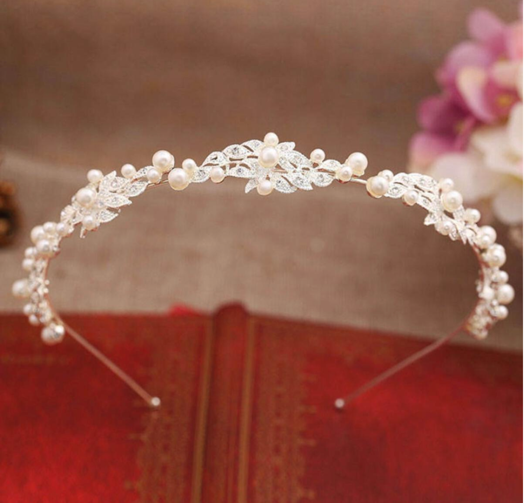 Pearl and Stone Headband